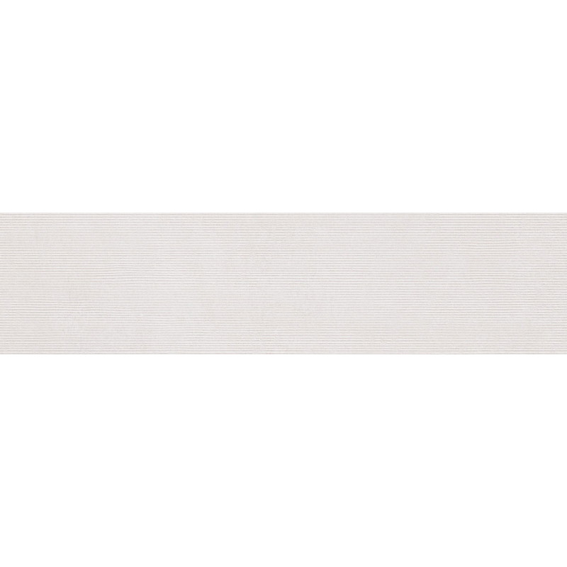 Mexen Oryol Liner White glazed rectified porcelain, wall tile 120 x 30 cm, carving - TL708-120-030-50