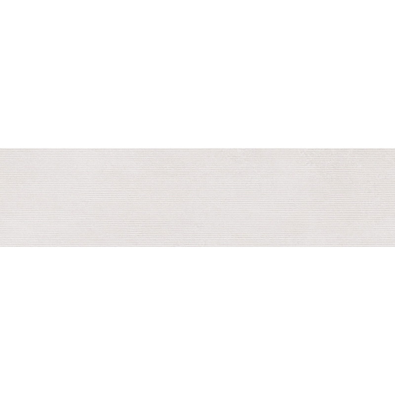 Mexen Oryol Liner White glazed rectified porcelain, wall tile 120 x 30 cm, carving - TL708-120-030-50
