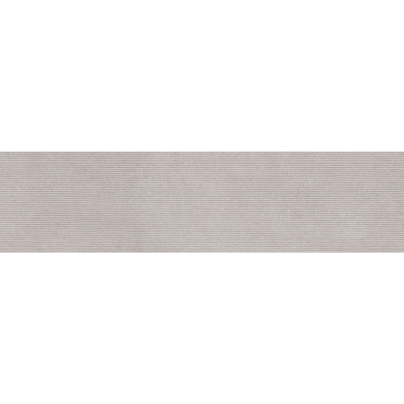 Mexen Oryol Liner Gris glazed stoneware rect. G1, wall tile 120 x 30 cm, carving - TL708-120-030-51