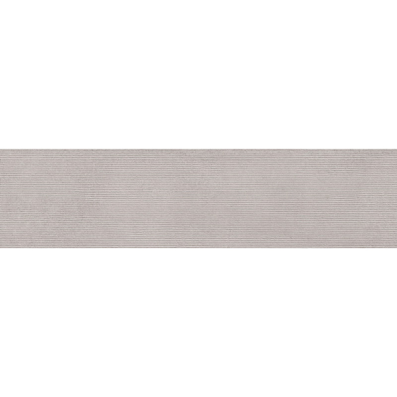 Mexen Oryol Liner Gris glazed stoneware rect. G1, wall tile 120 x 30 cm, carving - TL708-120-030-51