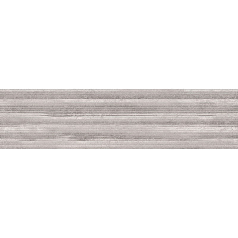 Mexen Oryol Liner Gris glazed stoneware rect. G1, wall tile 120 x 30 cm, carving - TL708-120-030-51