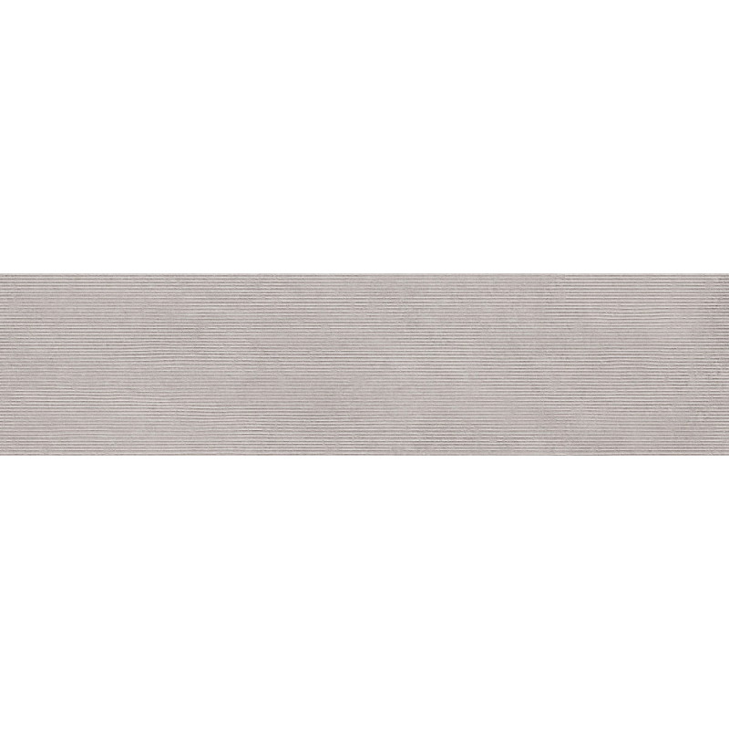 Mexen Oryol Liner Gris glazed stoneware rect. G1, wall tile 120 x 30 cm, carving - TL708-120-030-51