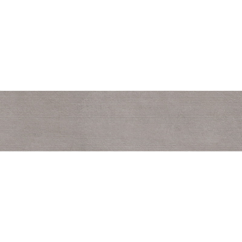 Mexen Oryol Liner Grey glazed stoneware rectified G1, wall tile 120 x 30 cm, carving - TL708-120-030-52