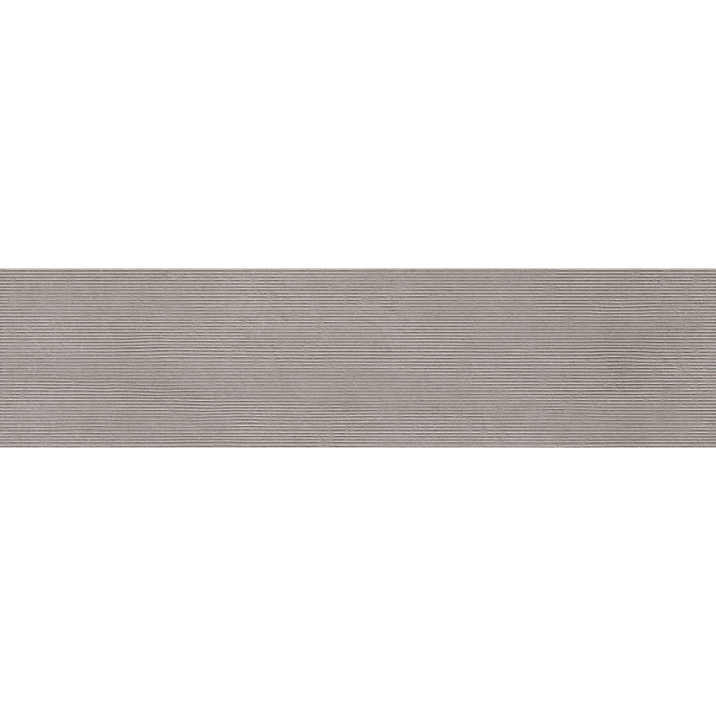 Mexen Oryol Liner Grey glazed stoneware rectified G1, wall tile 120 x 30 cm, carving - TL708-120-030-52