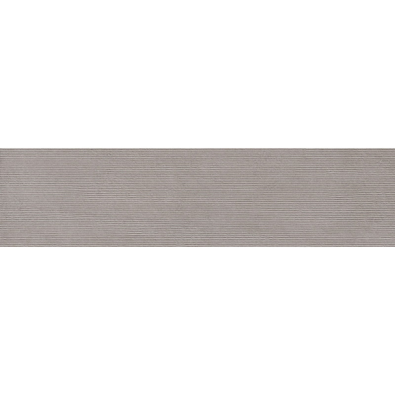 Mexen Oryol Liner Grey glazed stoneware rectified G1, wall tile 120 x 30 cm, carving - TL708-120-030-52