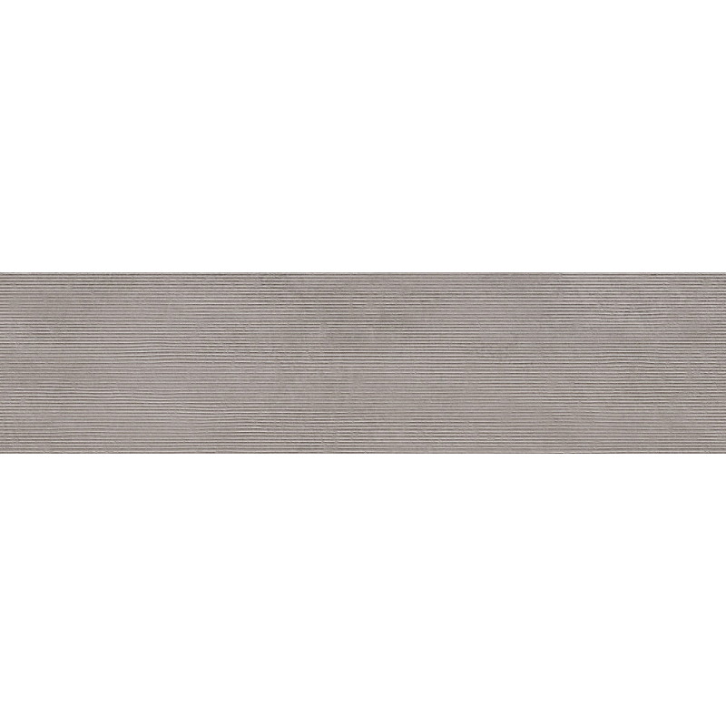 Mexen Oryol Liner Grey glazed stoneware rectified G1, wall tile 120 x 30 cm, carving - TL708-120-030-52