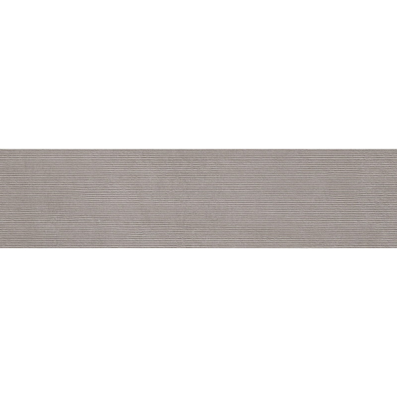 Mexen Oryol Liner Grey glazed stoneware rectified G1, wall tile 120 x 30 cm, carving - TL708-120-030-52