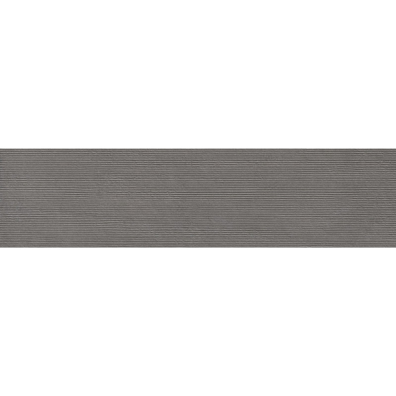 Mexen Oryol Liner Ash glazed rectified porcelain wall tile 120 x 30 cm, carving - TL708-120-030-53