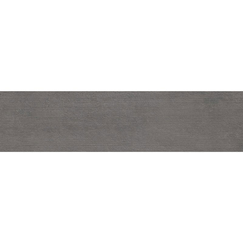 Mexen Oryol Liner Ash glazed porcelain rectified G1, wall tile 120 x 30 cm, carving - TL708-120-030-53