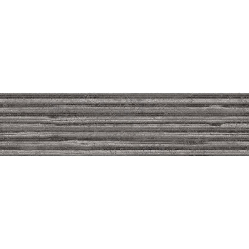 Mexen Oryol Liner Ash glazed porcelain rectified G1, wall tile 120 x 30 cm, carving - TL708-120-030-53