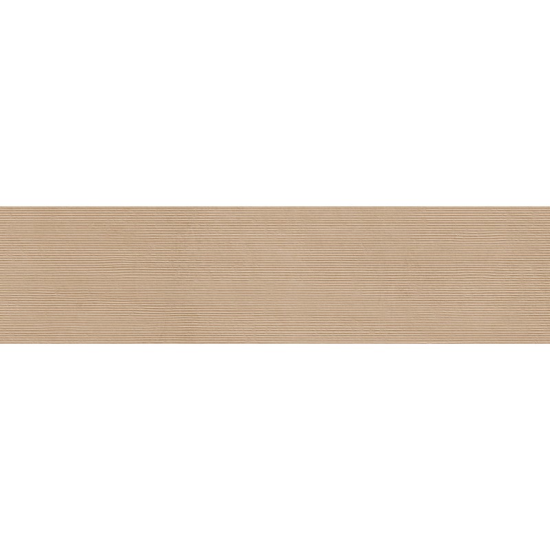 Mexen Oryol Liner Beige glazed rectified porcelain, floor-wall tile 120 x 30 cm, carving - TL708-120-030-56