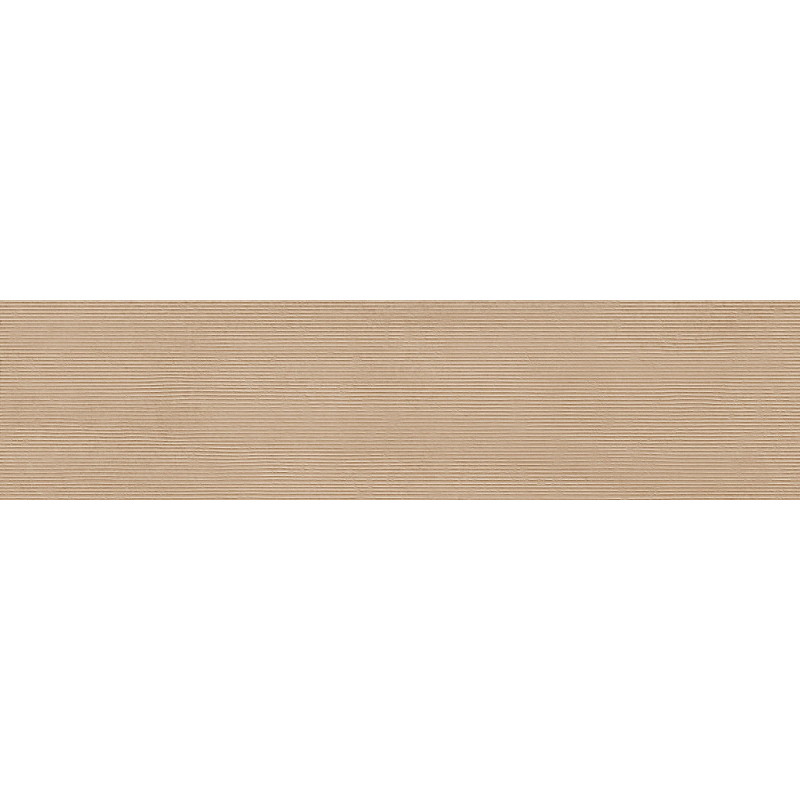 Mexen Oryol Liner Beige glazed porcelain rectified tile G1, wall tile 120 x 30 cm, carving - TL708-120-030-56