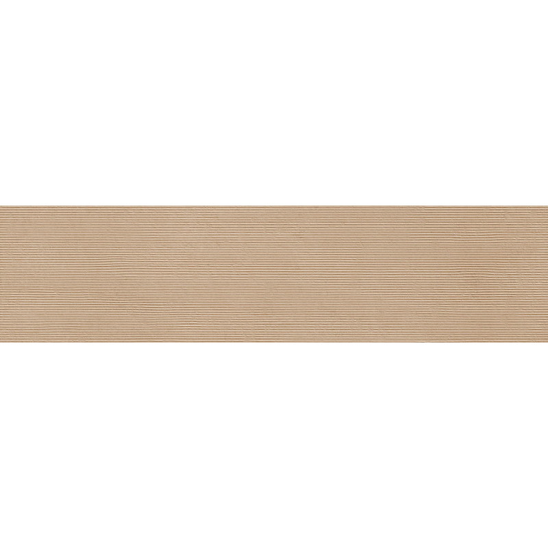 Mexen Oryol Liner Beige glazed porcelain rectified tile G1, wall tile 120 x 30 cm, carving - TL708-120-030-56
