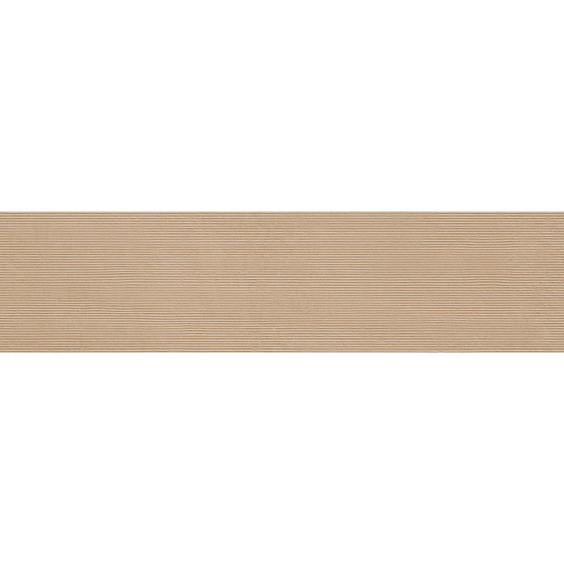 Mexen Oryol Liner Beige glazed porcelain rectified tile G1, wall tile 120 x 30 cm, carving - TL708-120-030-56