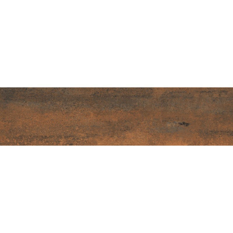 Mexen Oxydart Caramel glazed porcelain stoneware rectified G1, floor-wall tile 120 x 30 cm, carving - TL710-120-030-04