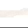 Mexen Cava Cemento Bianco glazed rectified stoneware G1, floor-wall tile 120 x 30 cm, carving - TL711-120-030-00