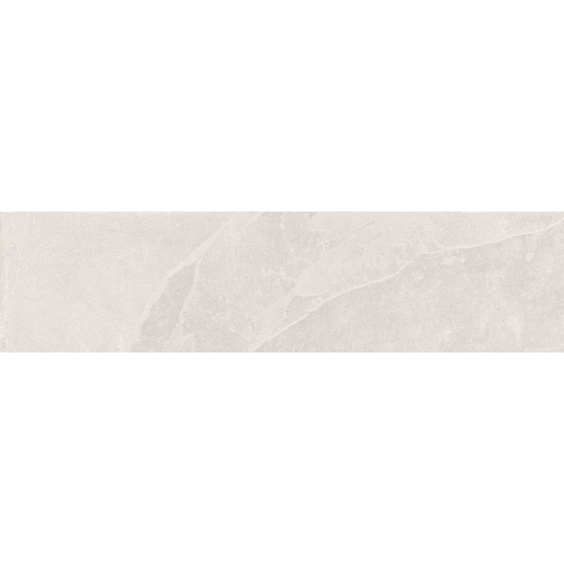 Mexen Ravena Bianco glazed rectified porcelain stoneware tile, floor and wall tile 120 x 30 cm, matte - TL712-120-030-03