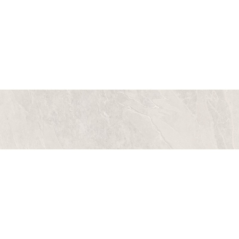 Mexen Ravena Bianco glazed rectified porcelain stoneware tile, floor and wall tile 120 x 30 cm, matte - TL712-120-030-03