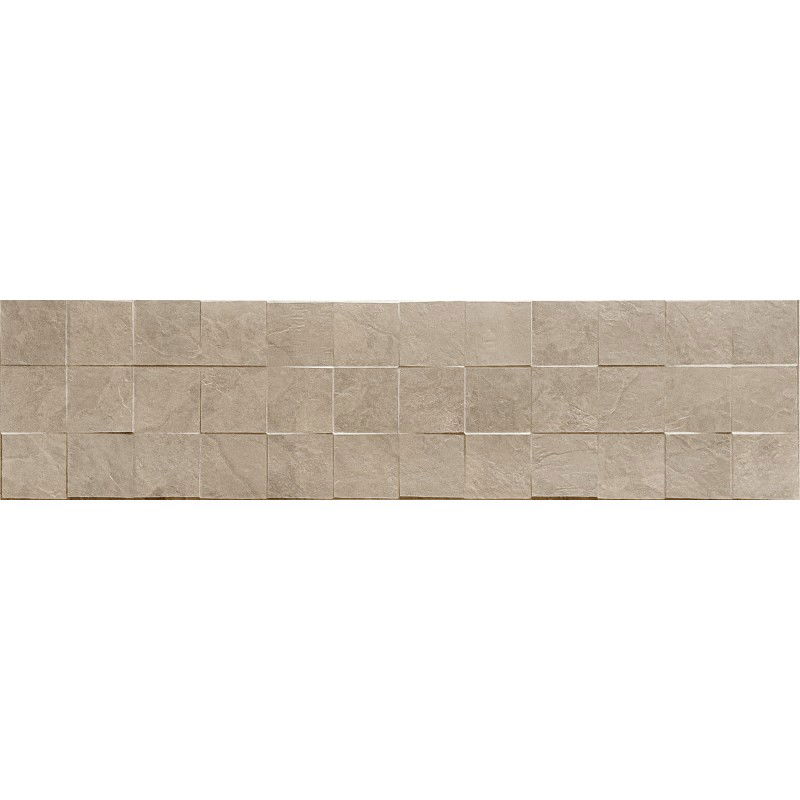 Mexen Icon Lyon Beige glazed rectified gres, floor and wall tile 120 x 30 cm, matte - TL712-120-030-50