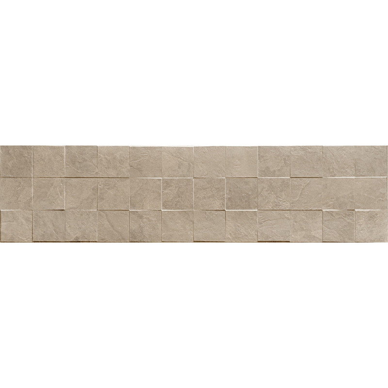 Mexen Icon Lyon Beige glazed rectified stoneware G1, wall tile 120 x 30 cm, matte - TL712-120-030-50