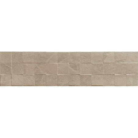 Mexen Icon Lyon Beige glazed rectified gres, floor and wall tile 120 x 30 cm, matte - TL712-120-030-50