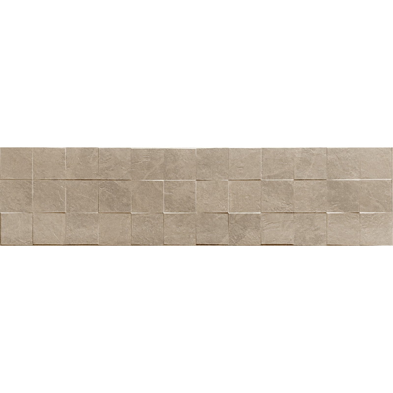 Mexen Icon Lyon Beige glazed rectified stoneware G1, wall tile 120 x 30 cm, matte - TL712-120-030-50