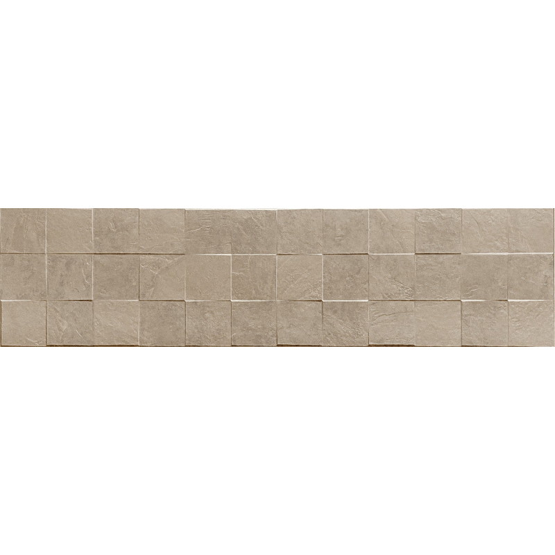 Mexen Icon Lyon Beige glazed rectified stoneware G1, wall tile 120 x 30 cm, matte - TL712-120-030-50