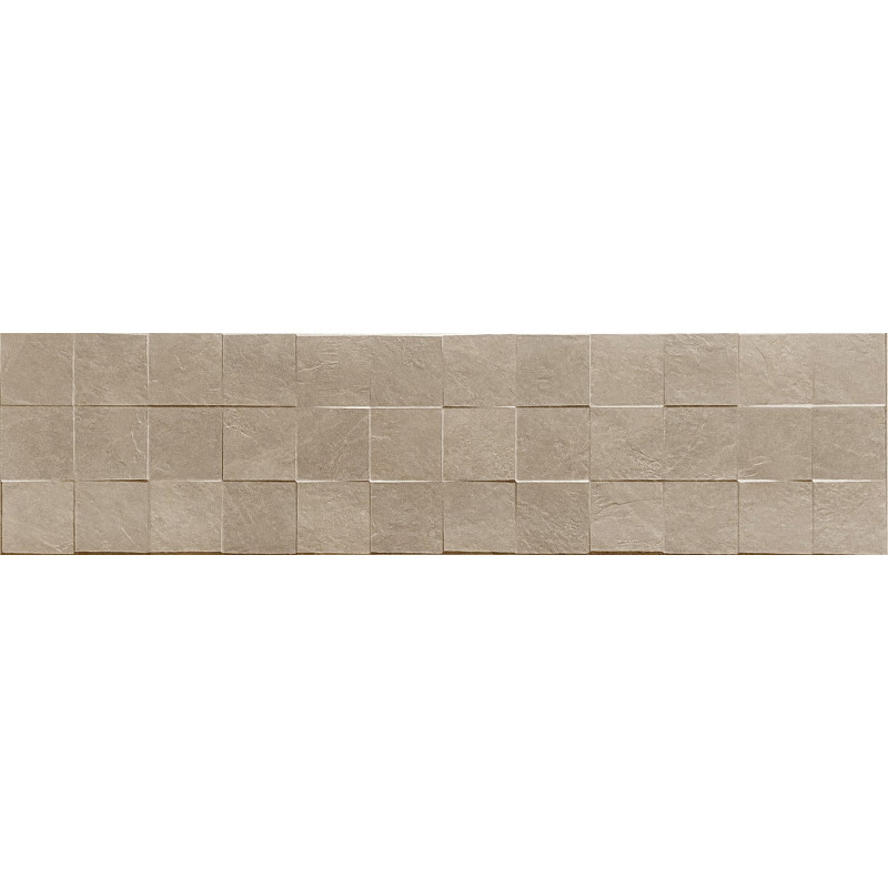 Mexen Icon Lyon Beige glazed rectified stoneware G1, wall tile 120 x 30 cm, matte - TL712-120-030-50