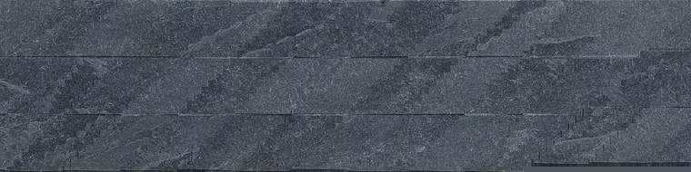 Mexen Icon Lyon Nero glazed rectified stoneware tile G1, wall tile 120 x 30 cm, matte - TL712-120-030-52