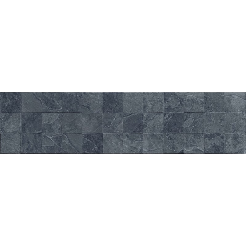 Mexen Icon Lyon Nero glazed porcelain rectified. G1, wall tile 120 x 30 cm, matte - TL712-120-030-52