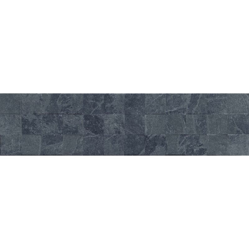 Mexen Icon Lyon Nero glazed porcelain rectified. G1, wall tile 120 x 30 cm, matte - TL712-120-030-52