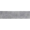 Mexen Icon Lyon Gris glazed rectified stoneware wall tile, 120 x 30 cm, matte - TL712-120-030-54