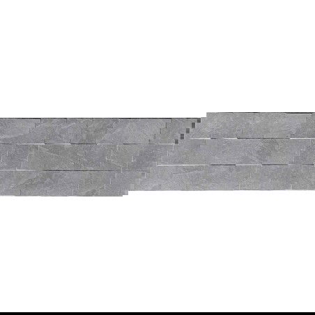 Mexen Icon Lyon Gray glazed rectified porcelain tile, wall tile 120 x 30 cm, matte - TL712-120-030-54
