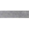 Mexen Icon Lyon Gris glazed rectified stoneware wall tile, 120 x 30 cm, matte - TL712-120-030-54