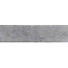 Mexen Icon Lyon Gris glazed rectified stoneware wall tile, 120 x 30 cm, matte - TL712-120-030-54