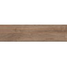 Mexen Riga Brown glazed rectified stoneware tile, wood-like floor-wall tile 120 x 30 cm, matte - TL713-120-030-01
