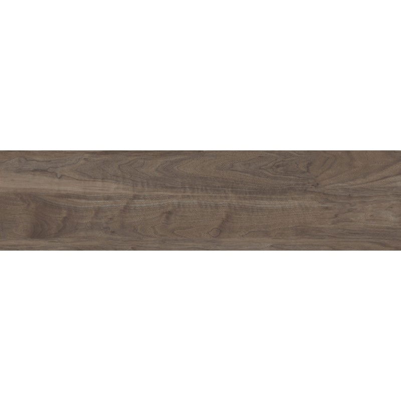 Mexen Riga Choco glazed rectified tile G1, wood-like floor-wall tile 120 x 30 cm, matte - TL713-120-030-02