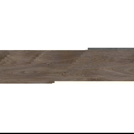 Mexen Riga Choco glazed rectified tile G1, wood-like floor-wall tile 120 x 30 cm, matte - TL713-120-030-02