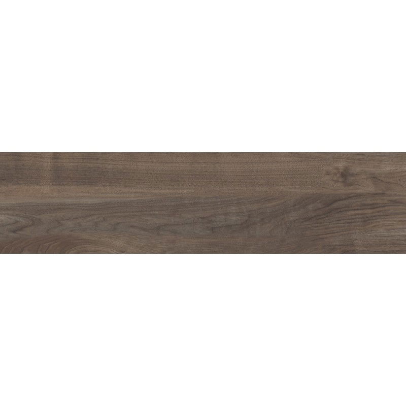 Mexen Riga Choco glazed rectified tile G1, wood-like floor-wall tile 120 x 30 cm, matte - TL713-120-030-02