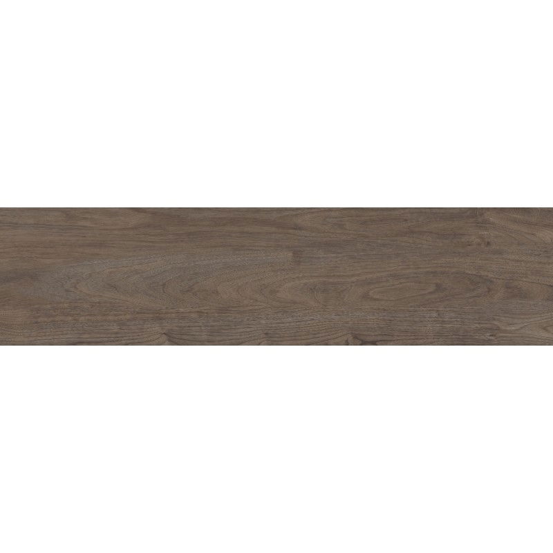 Mexen Riga Choco glazed rectified tile G1, wood-like floor-wall tile 120 x 30 cm, matte - TL713-120-030-02