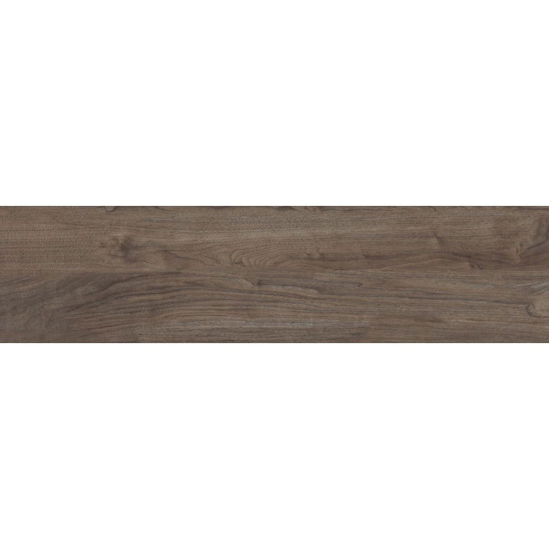 Mexen Riga Choco glazed rectified tile G1, wood-like floor-wall tile 120 x 30 cm, matte - TL713-120-030-02