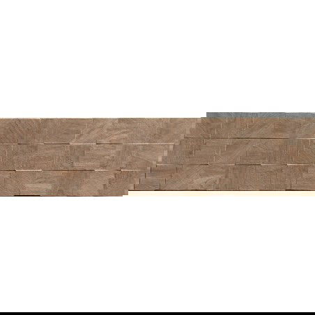 Mexen Riga Lyon Brown glazed rectified gres, wood-like wall tile 120 x 30 cm, matte - TL713-120-030-51
