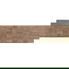 Mexen Riga Lyon Brown glazed rectified gres tile, wood-like floor-wall 120 x 30 cm, matte - TL713-120-030-51