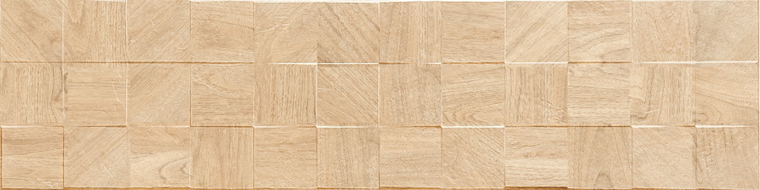Mexen Riga Lyon Crema glazed rectified porcelain tile G1, wood-like wall tile 120 x 30 cm, matte - TL713-120-030-53