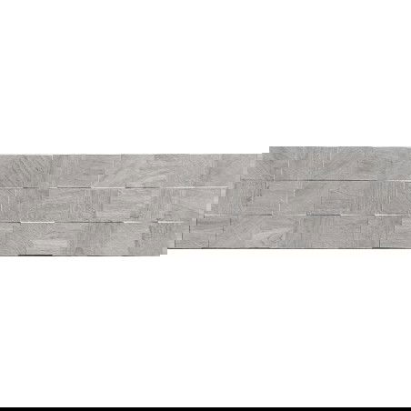 Mexen Riga Lyon Grey glazed rectified G1 tile, wood-like floor-wall tile 120 x 30 cm, matte - TL713-120-030-54