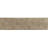 Mexen Riga Lyon Grigio glazed rectified porcelain stoneware, 120 x 30 cm wood-like wall tile, matte - TL713-120-030-55