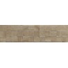 Mexen Riga Lyon Grigio glazed rectified porcelain stoneware, 120 x 30 cm wood-like wall tile, matte - TL713-120-030-55