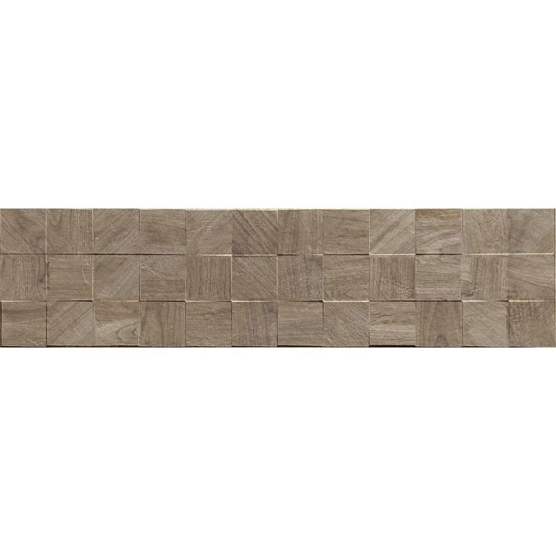 Mexen Riga Lyon Natural glazed rectified G1 tile, wood-like floor-wall 120 x 30 cm, matte - TL713-120-030-57