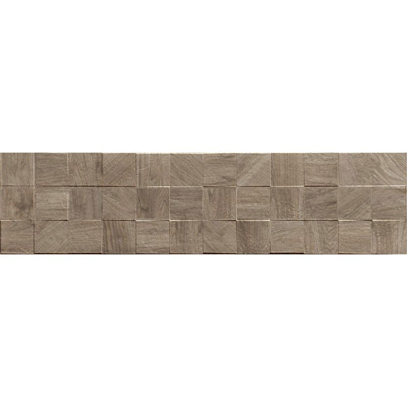 Mexen Riga Lyon Natural glazed rectified G1 tile, wood-like floor-wall 120 x 30 cm, matte - TL713-120-030-57