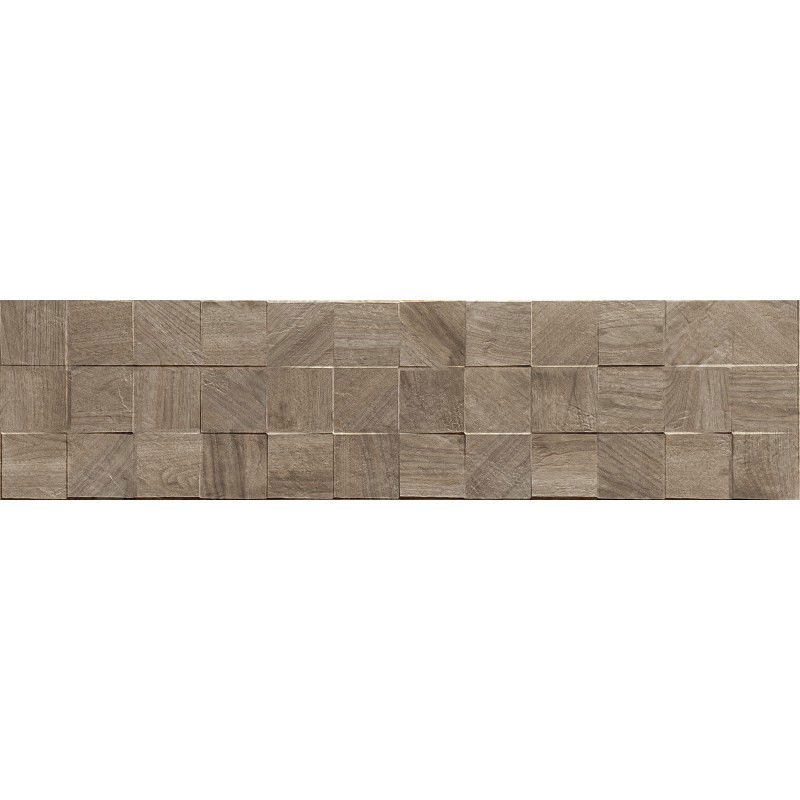 Mexen Riga Lyon Natural glazed rectified G1 tile, wood-like floor-wall 120 x 30 cm, matte - TL713-120-030-57